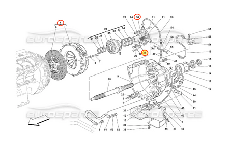 Ferrari 550 / 575 USED Manual Conversion kit TitchAuto