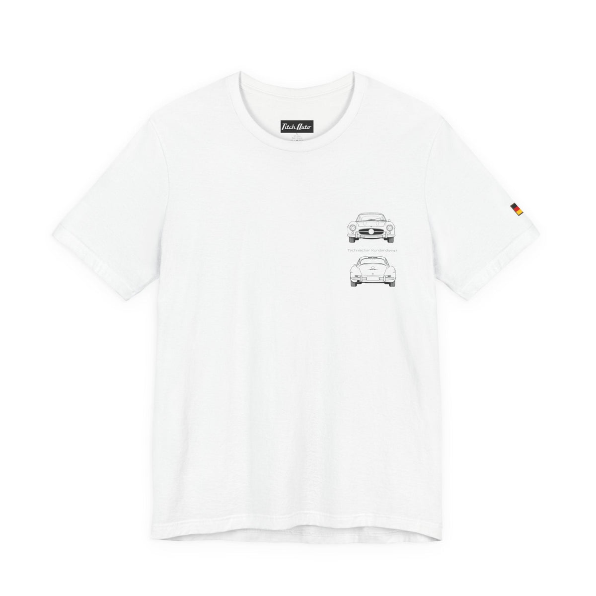 Technischer Kundendienst 300 SL Unisex Short Sleeve Tee Shirt Printify