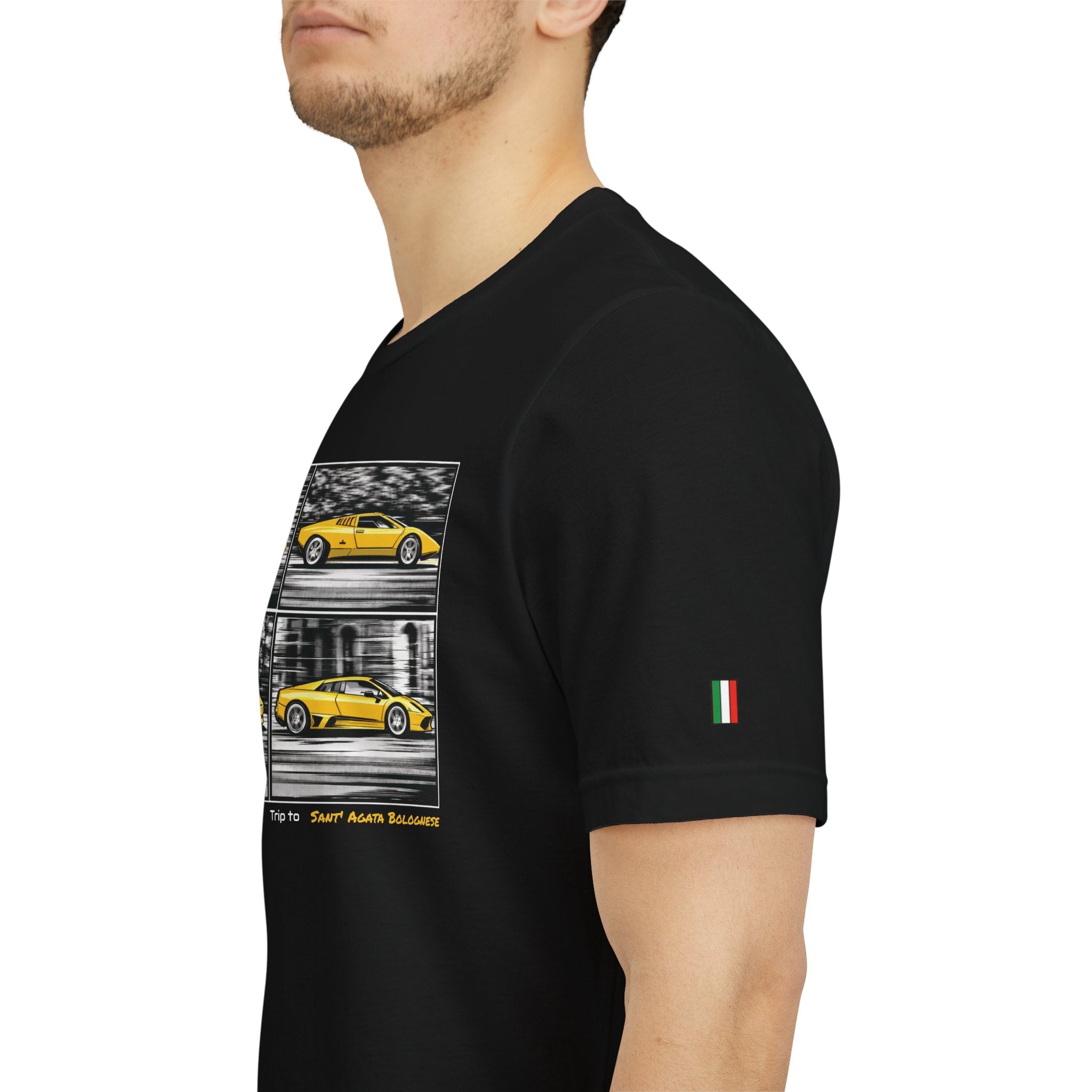 Trip to Sant'Agata Bolognese Unisex Short Sleeve Tee Shirt Printify