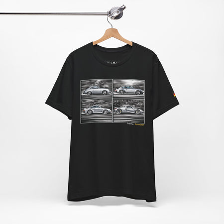 Trip to Stuttgart Flat 6  Unisex Short Sleeve Tee Shirt Printify