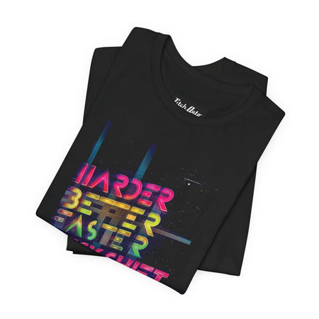 Harder Better Faster Stick Shift Unisex Short Sleeve Tee Shirt Printify