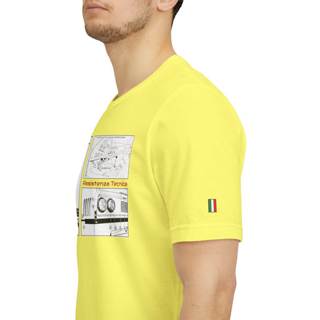 Assistenza Tecnica Diagram F40 Unisex Short Sleeve Tee Shirt Printify