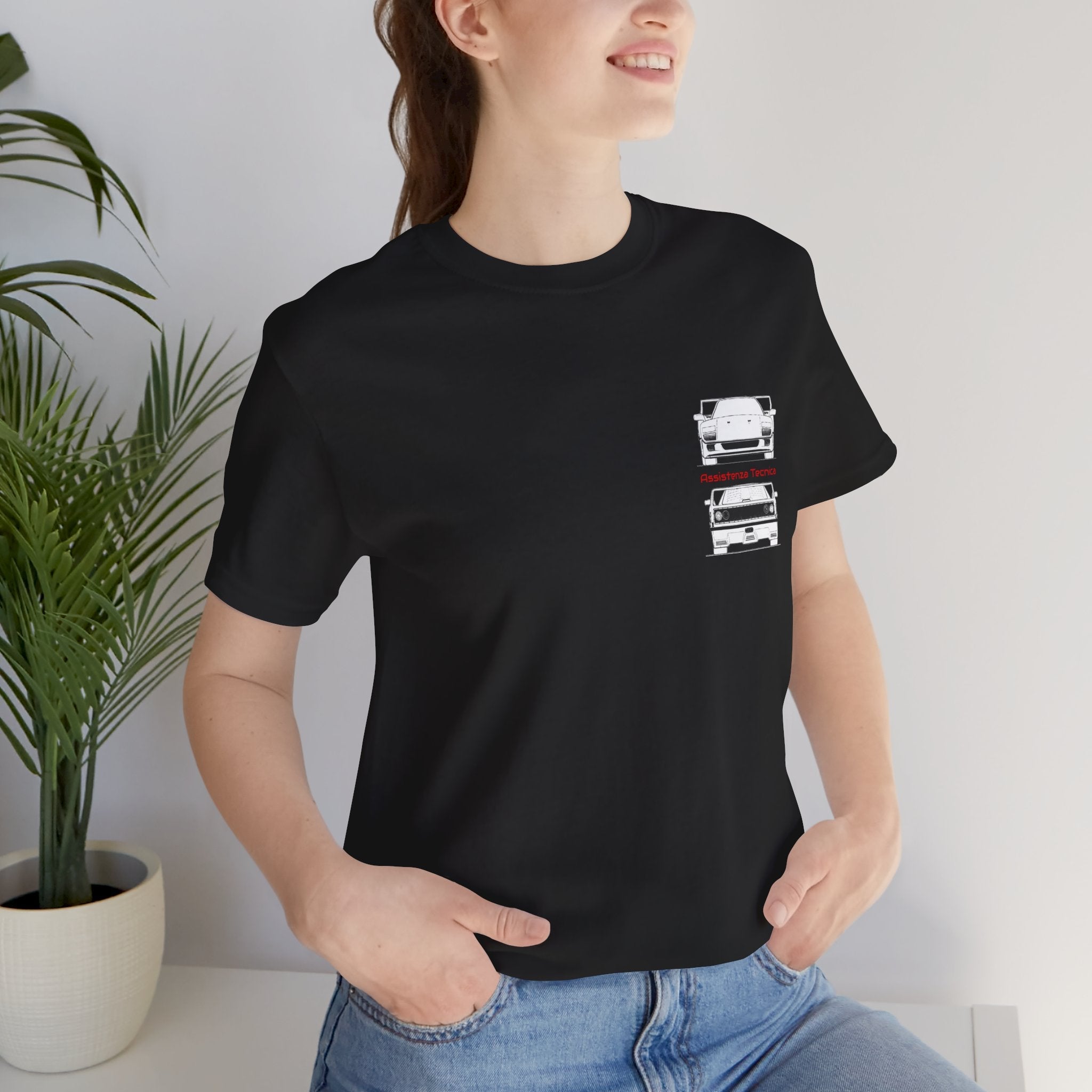 Assistenza Tecnica F40 Unisex Short Sleeve Tee Shirt Printify