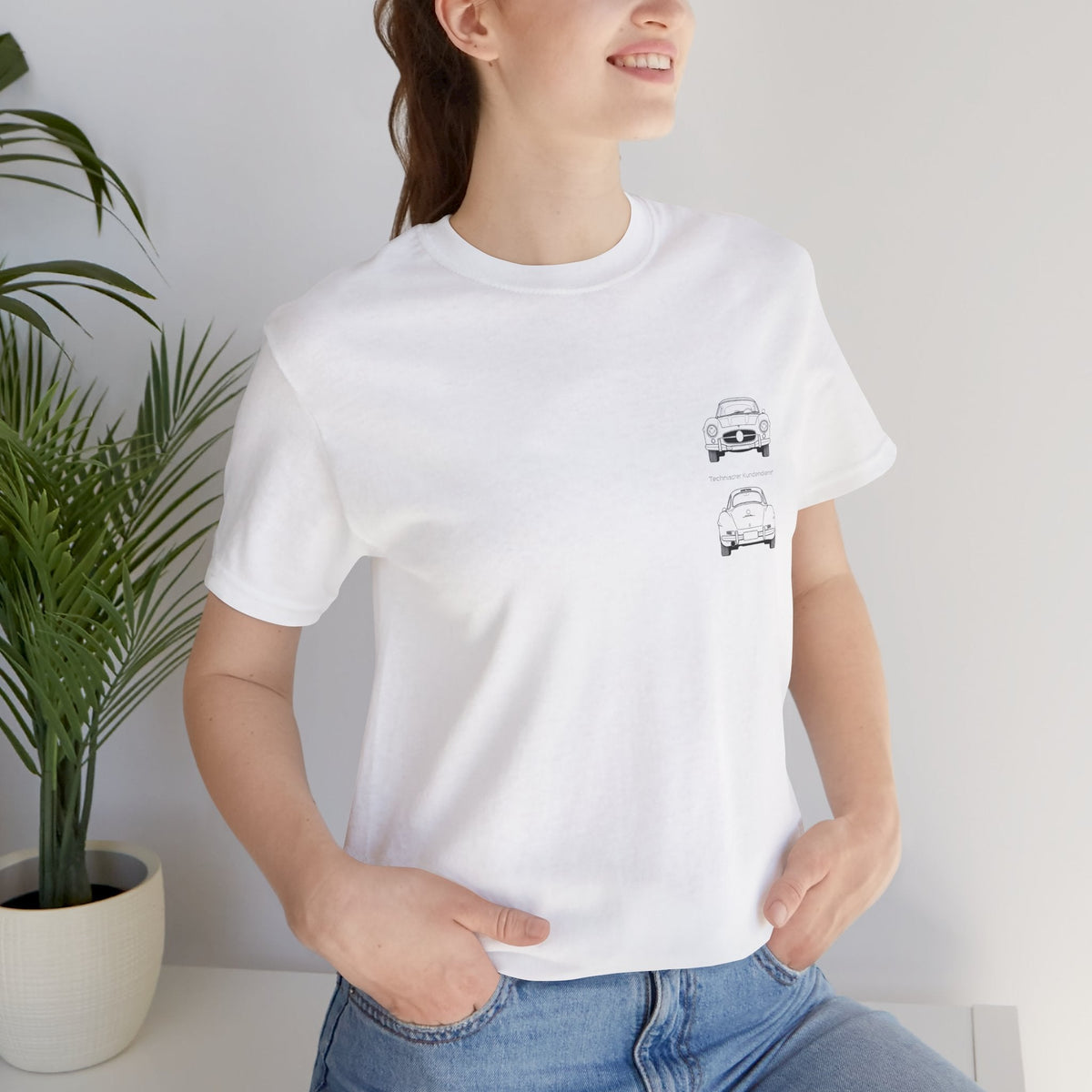 Technischer Kundendienst 300 SL Unisex Short Sleeve Tee Shirt Printify