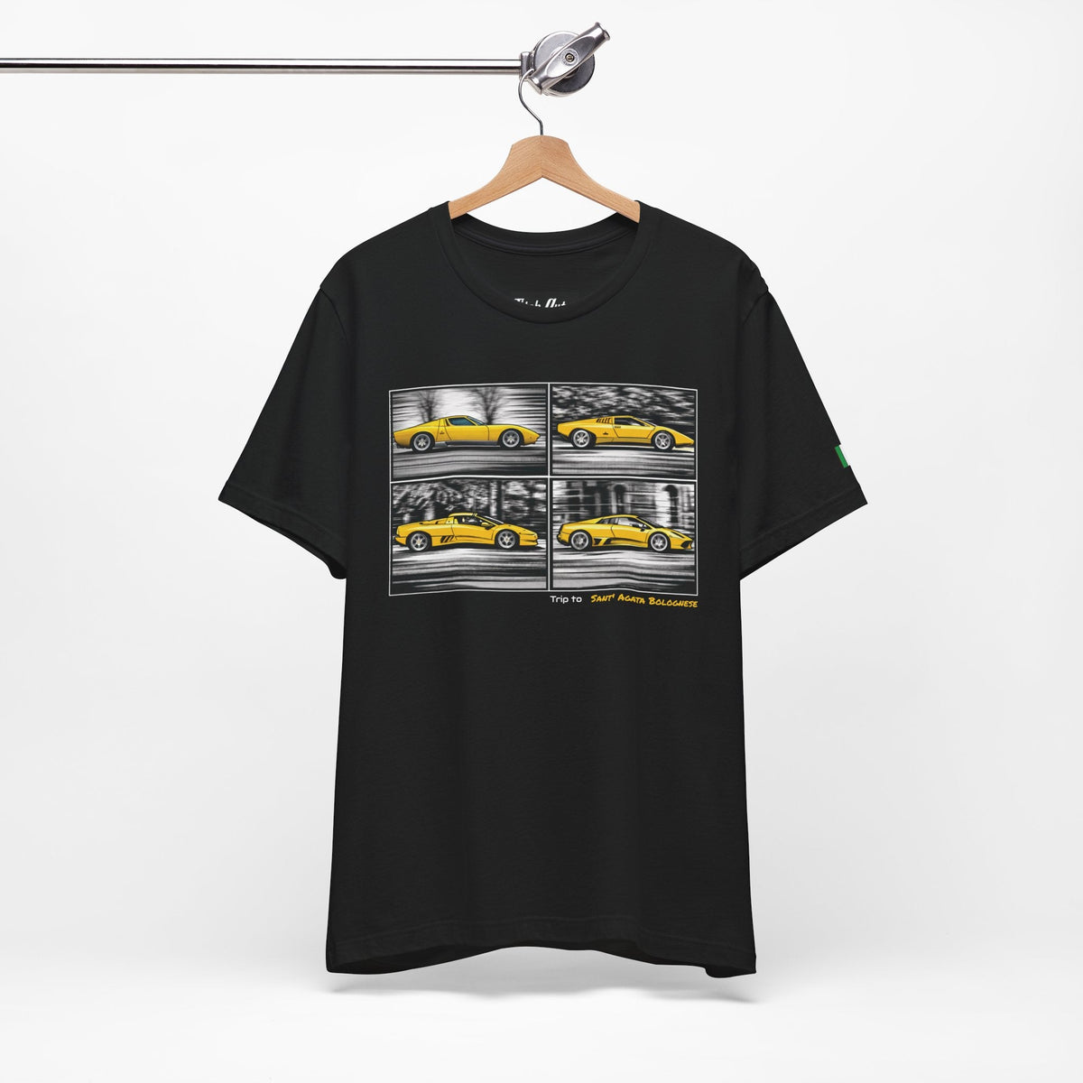 Trip to Sant'Agata Bolognese Unisex Short Sleeve Tee Shirt Printify