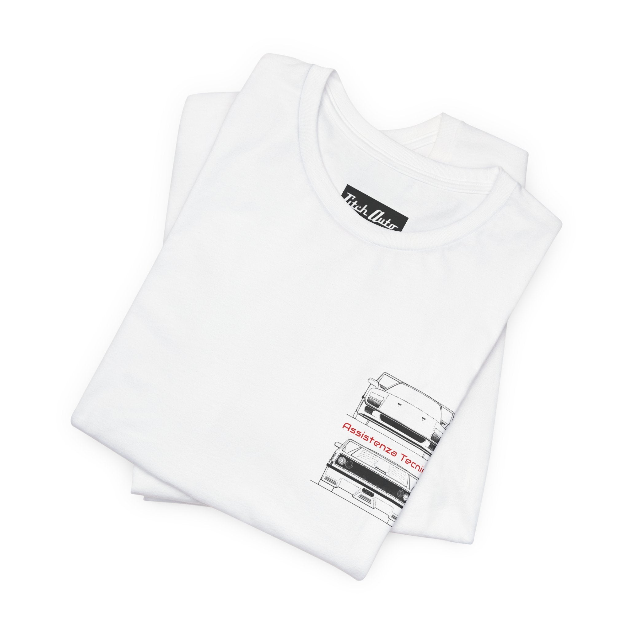 Assistenza Tecnica F40 Unisex Short Sleeve Tee Shirt Printify