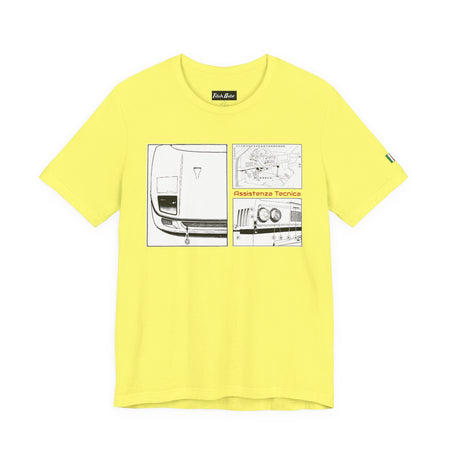 Assistenza Tecnica Diagram F40 Unisex Short Sleeve Tee Shirt Printify