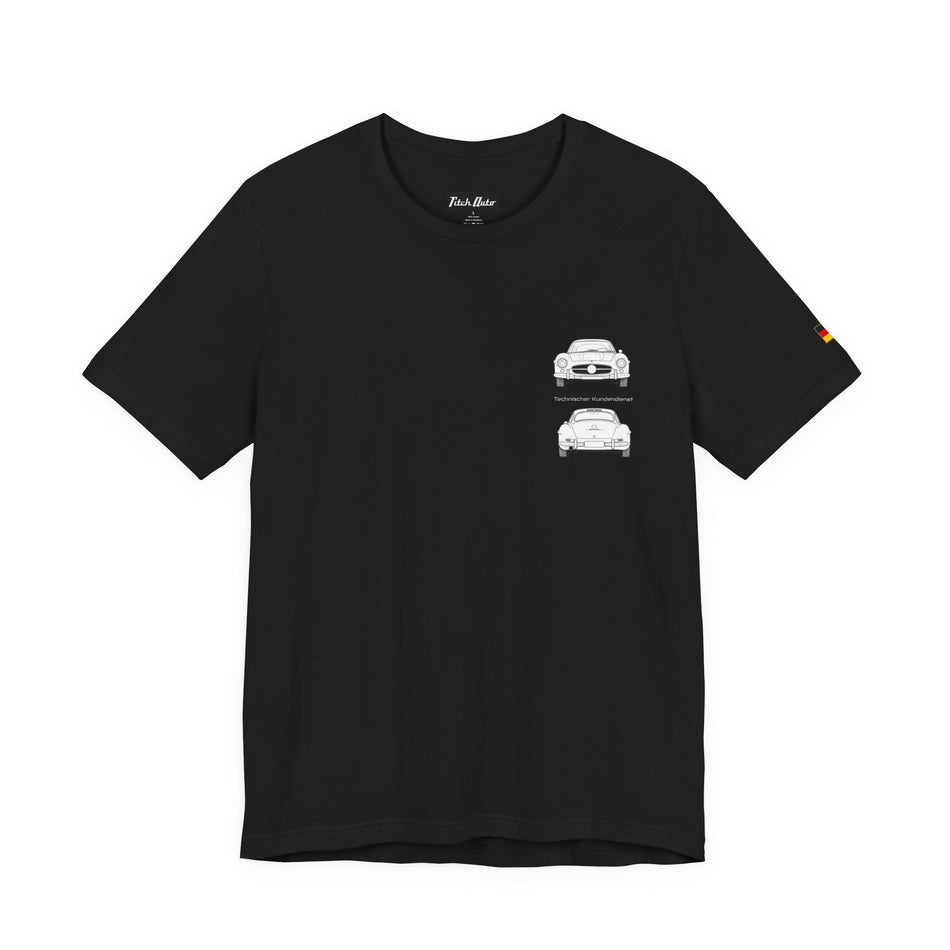 Technischer Kundendienst 300 SL Unisex Short Sleeve Tee Shirt Printify