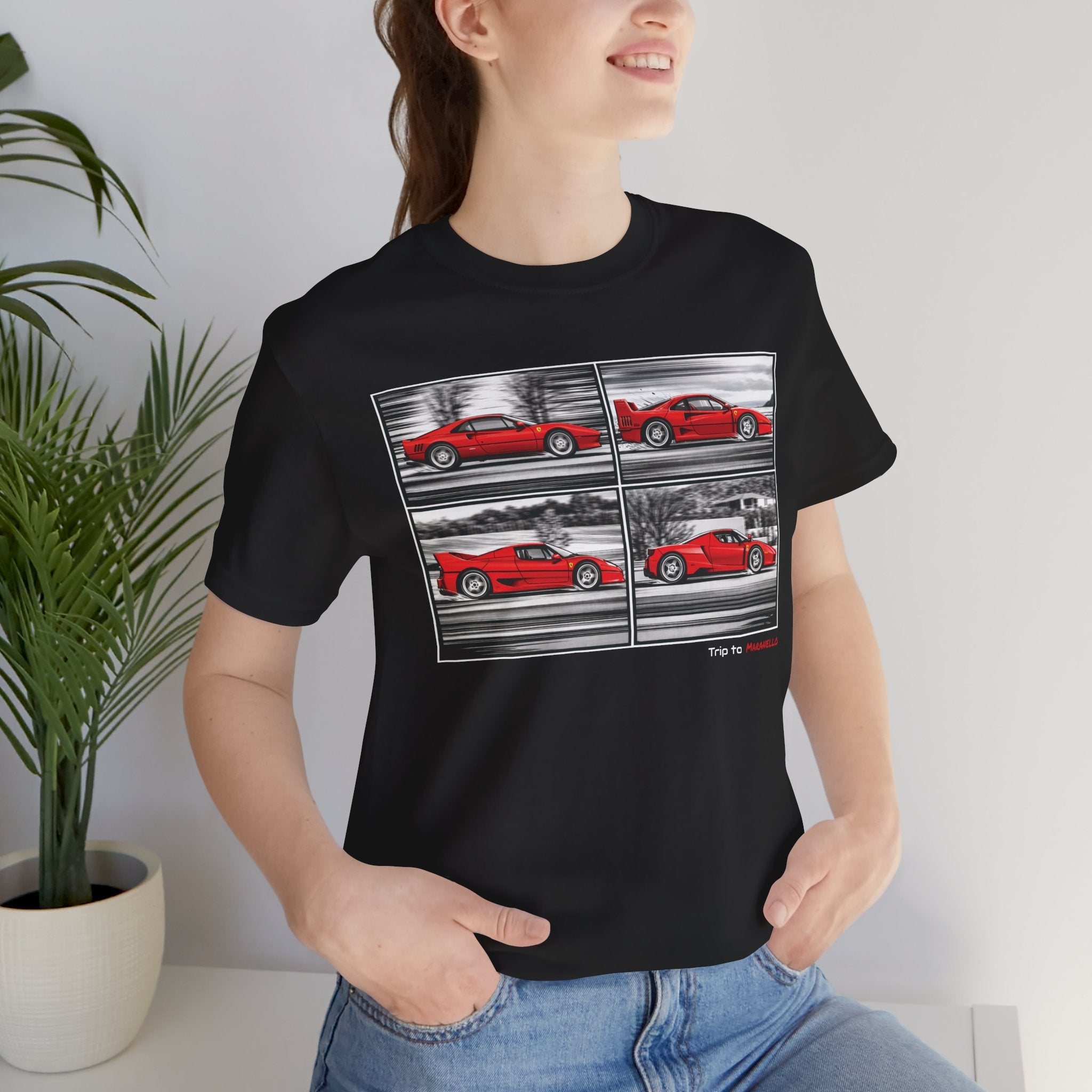 Trip to Maranello Unisex Short Sleeve Tee Shirt Printify
