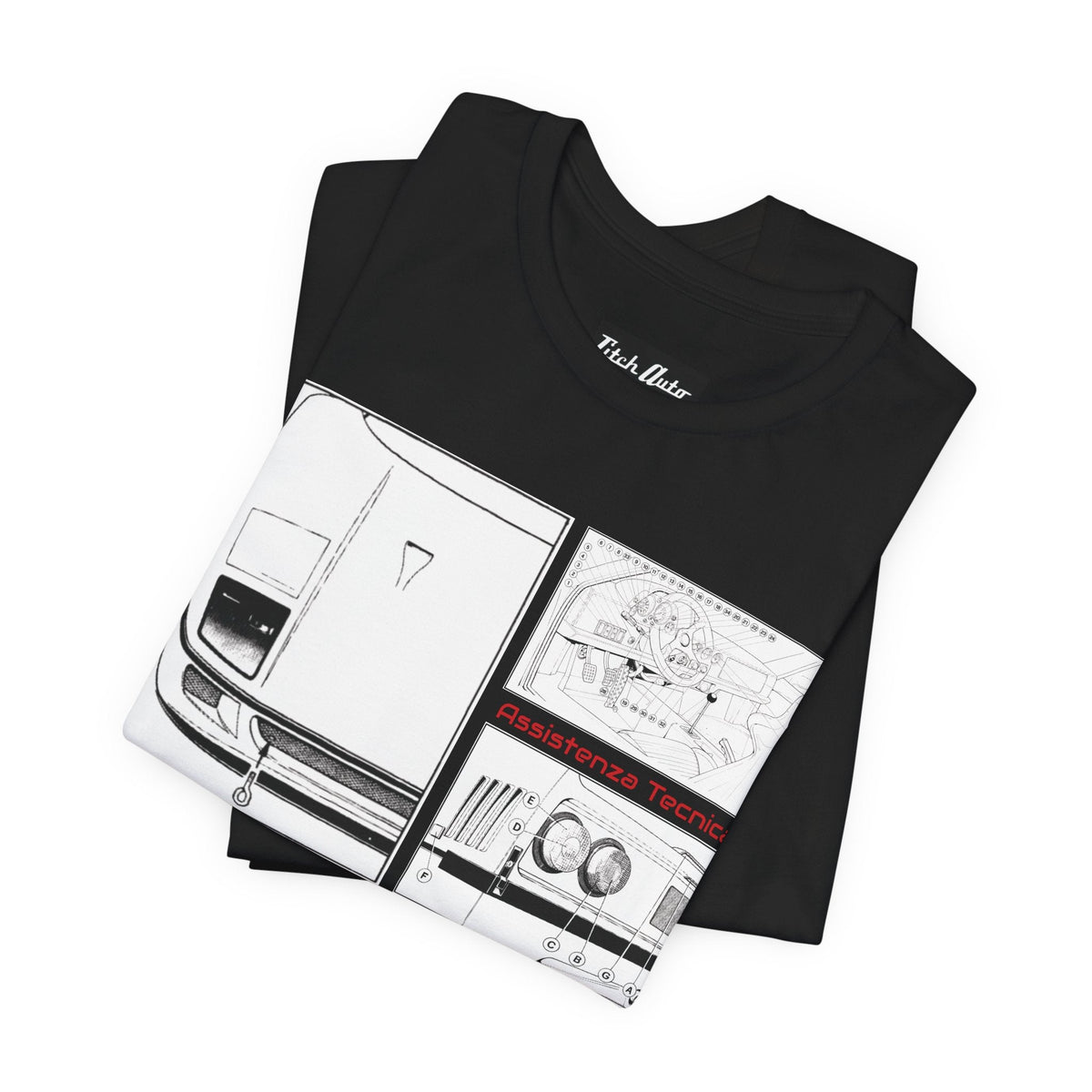 Assistenza Tecnica Diagram F40 Unisex Short Sleeve Tee Shirt Printify