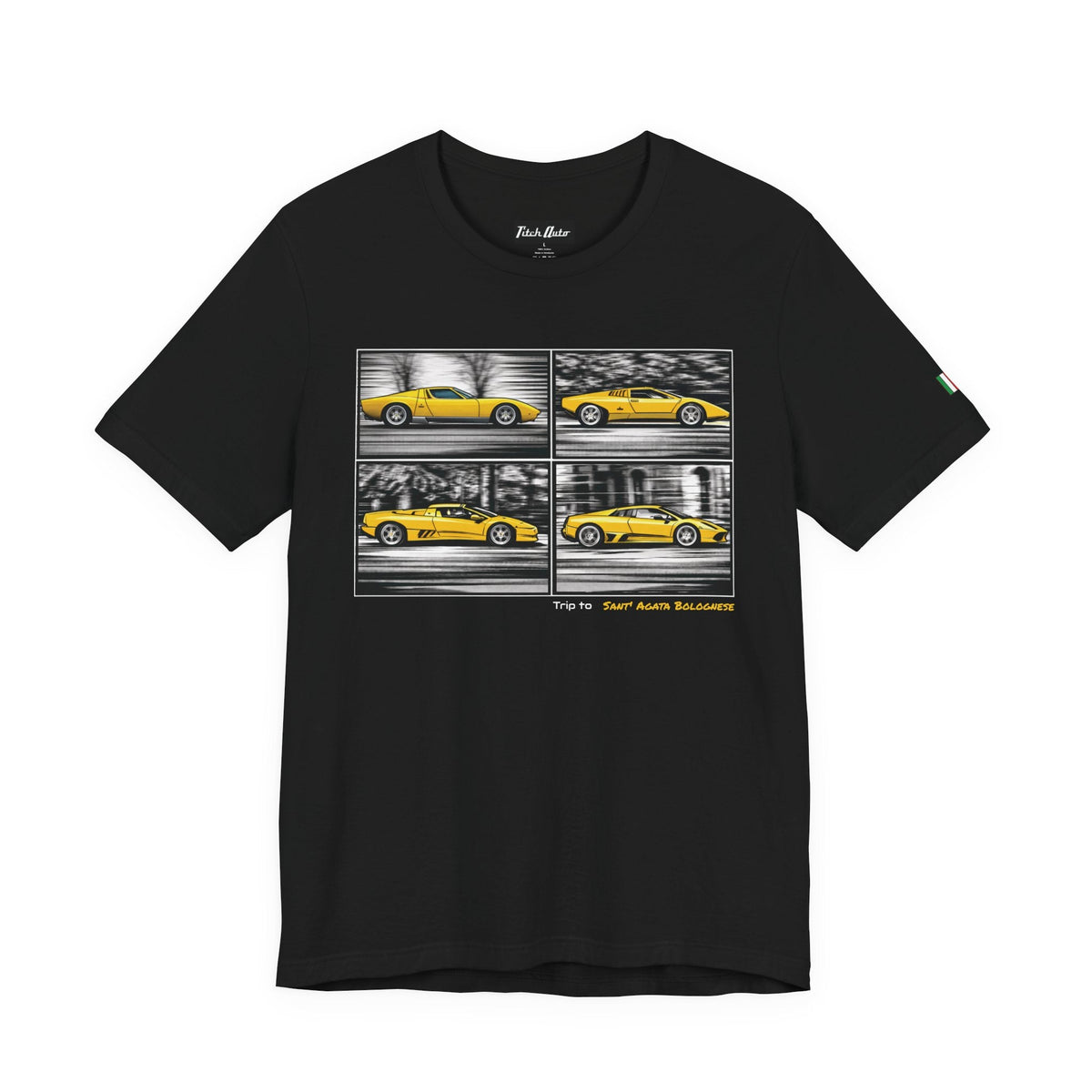 Trip to Sant'Agata Bolognese Unisex Short Sleeve Tee Shirt Printify