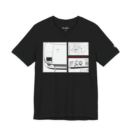 Assistenza Tecnica Diagram F40 Unisex Short Sleeve Tee Shirt Printify