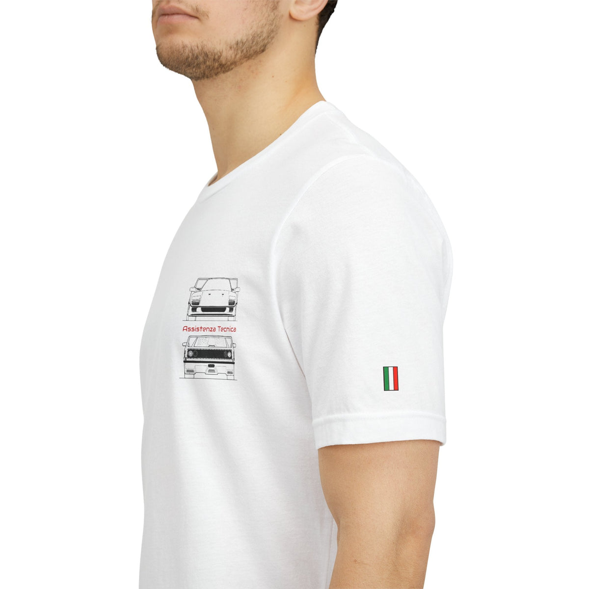 Assistenza Tecnica F40 Unisex Short Sleeve Tee Shirt Printify