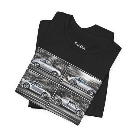 Trip to Stuttgart Flat 6  Unisex Short Sleeve Tee Shirt Printify