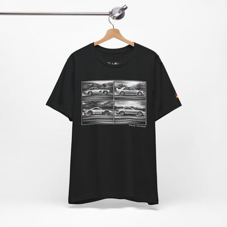Trip to Stuttgart Silver Arrows Unisex Short Sleeve Tee Shirt Printify