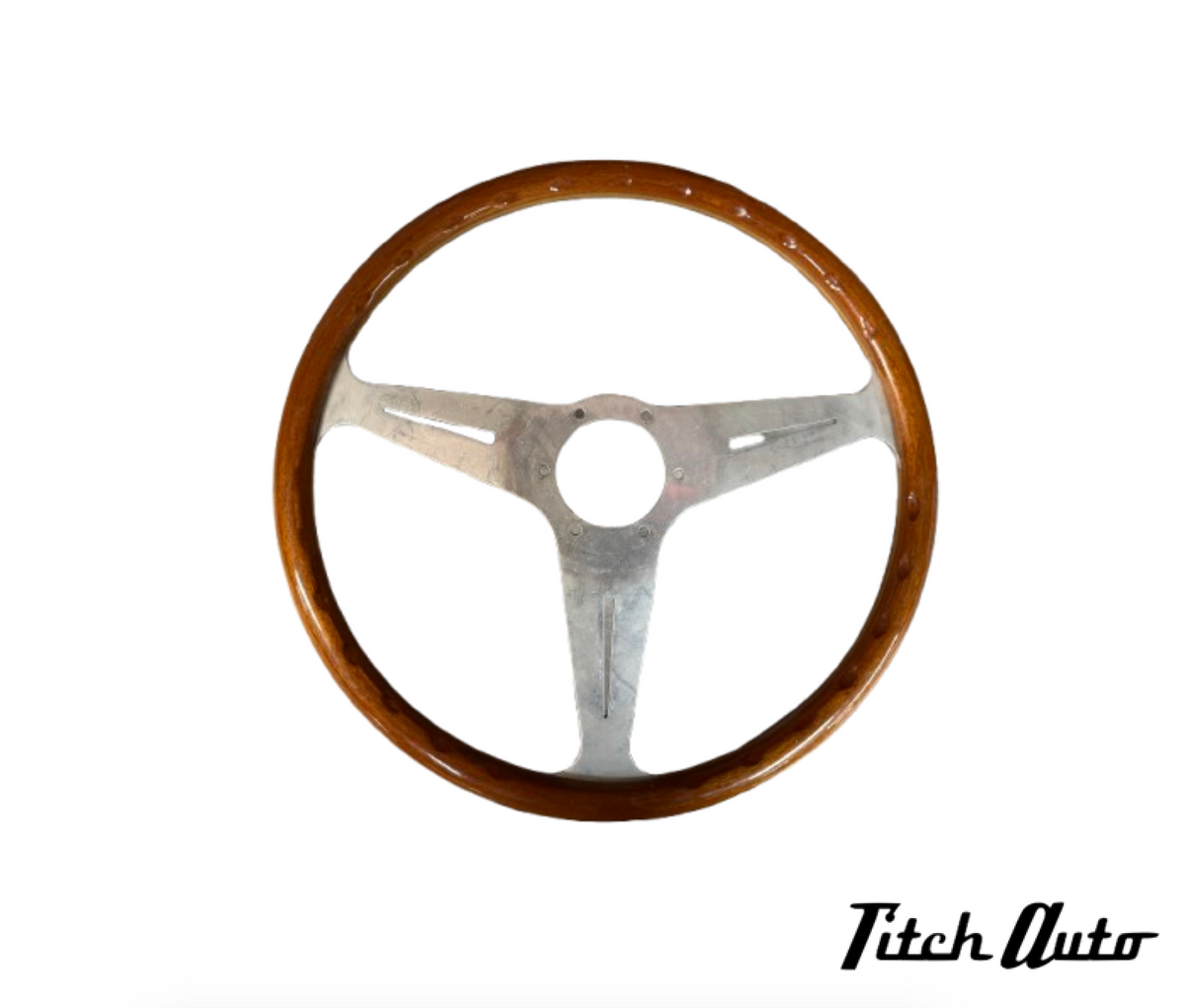 Alfa Romeo Duetto USED Nardi Mahogany Wood Steering Wheel  390mm TitchAuto