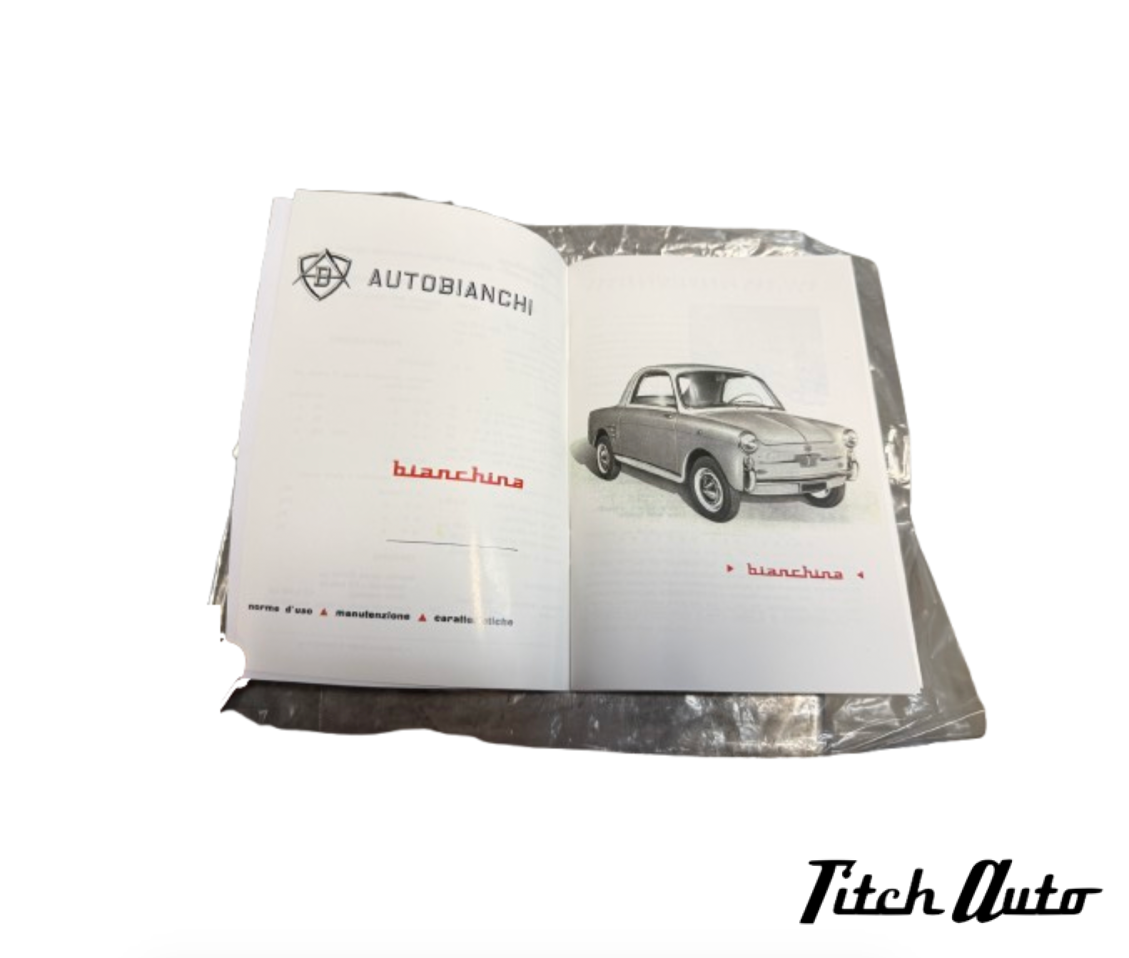 Autobianchi Bianchina Trasformabile NEW Instruction Car Book *DS* TitchAuto
