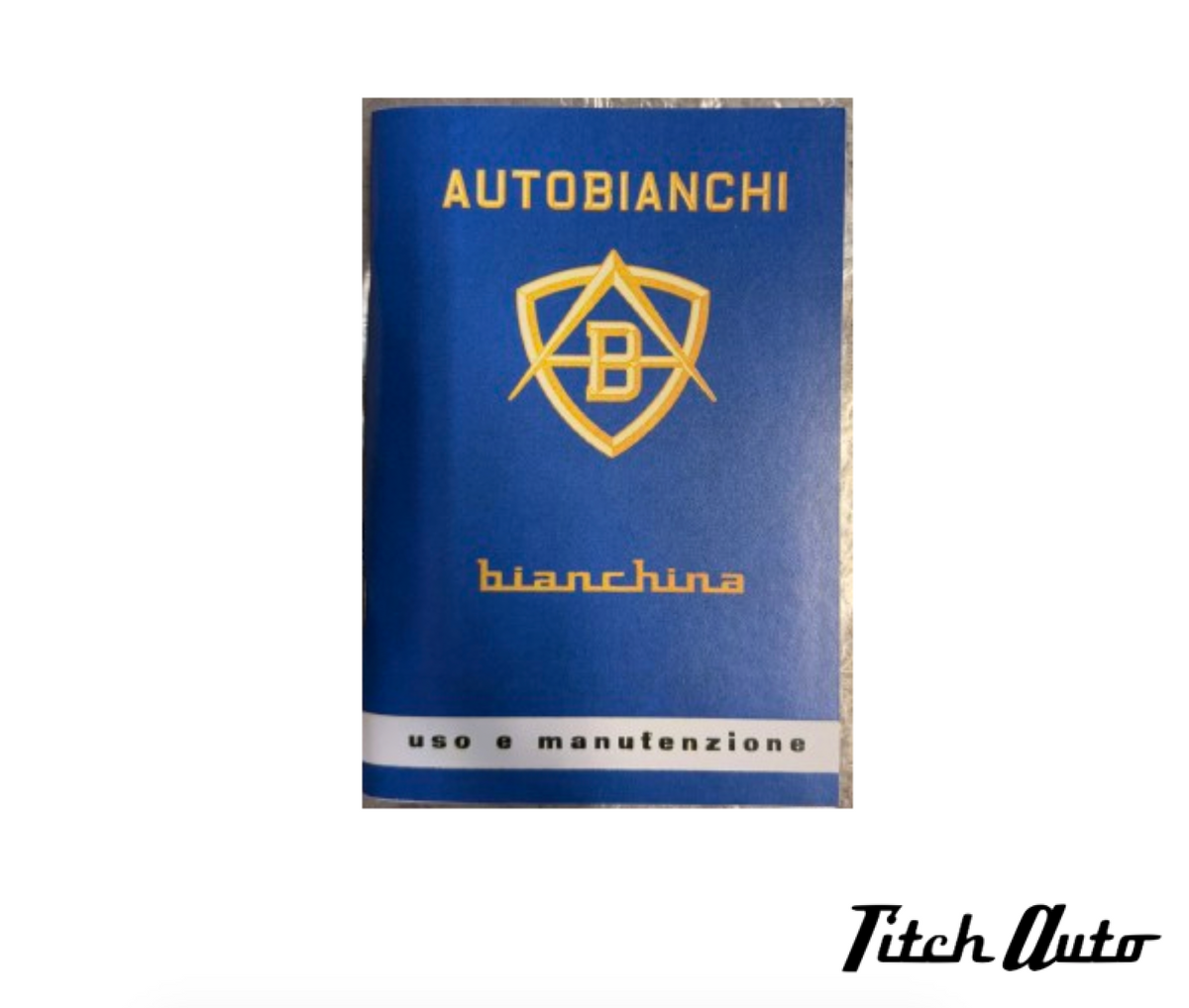 Autobianchi Bianchina Trasformabile NEW Instruction Car Book *DS* TitchAuto