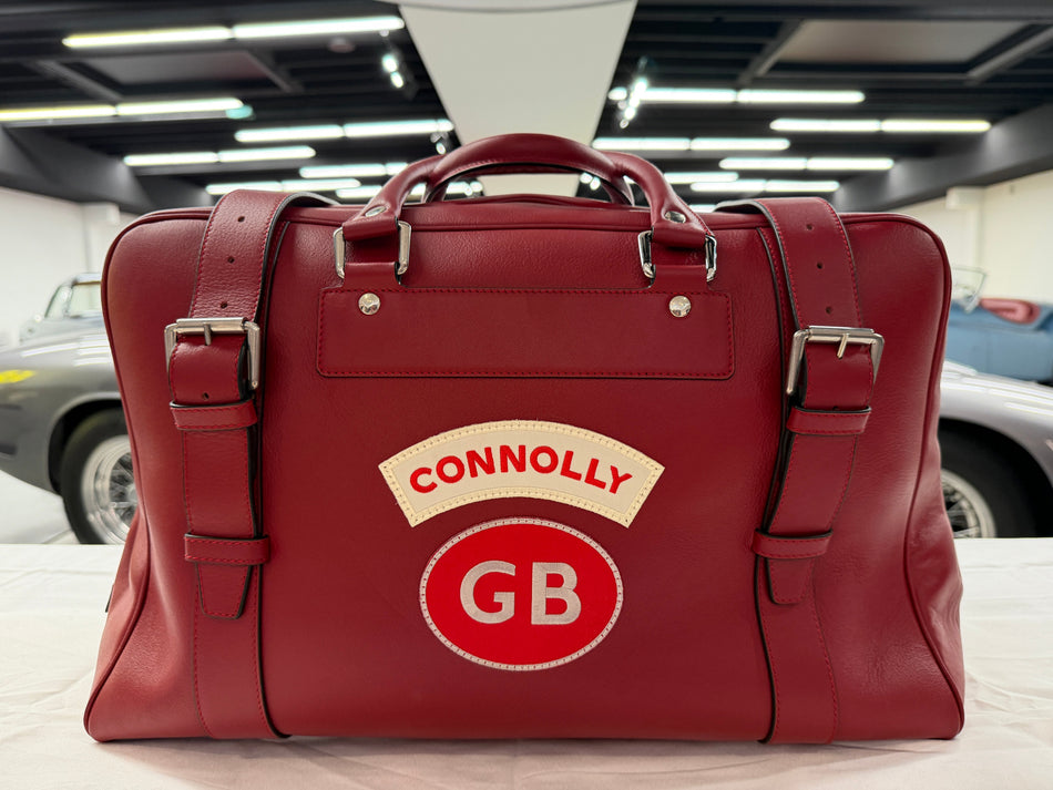Connolly USED Red Sports Grip Bag with Badges TitchAuto