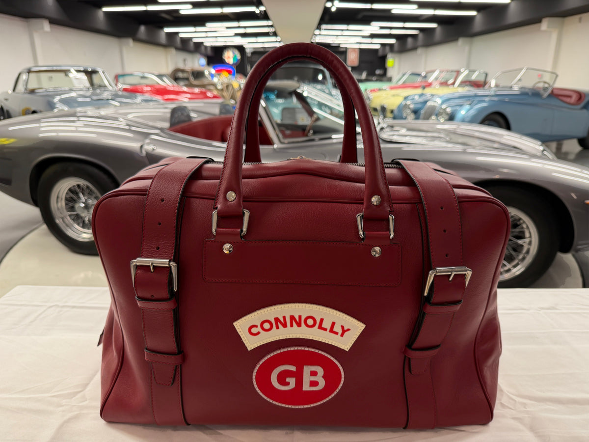 Connolly USED Red Sports Grip Bag with Badges TitchAuto