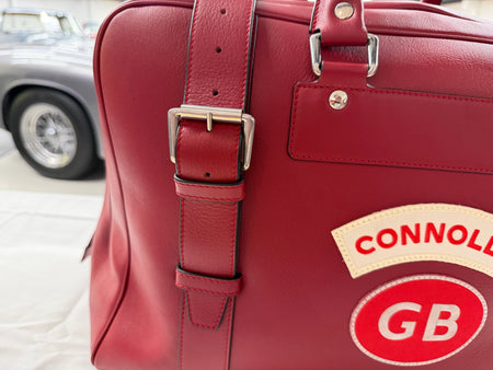 Connolly USED Red Sports Grip Bag with Badges TitchAuto