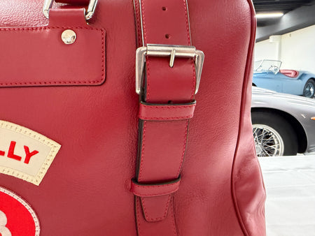 Connolly USED Red Sports Grip Bag with Badges TitchAuto