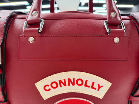 Connolly USED Red Sports Grip Bag with Badges TitchAuto