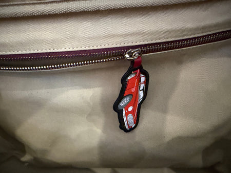 Connolly USED Red Sports Grip Bag with Badges TitchAuto