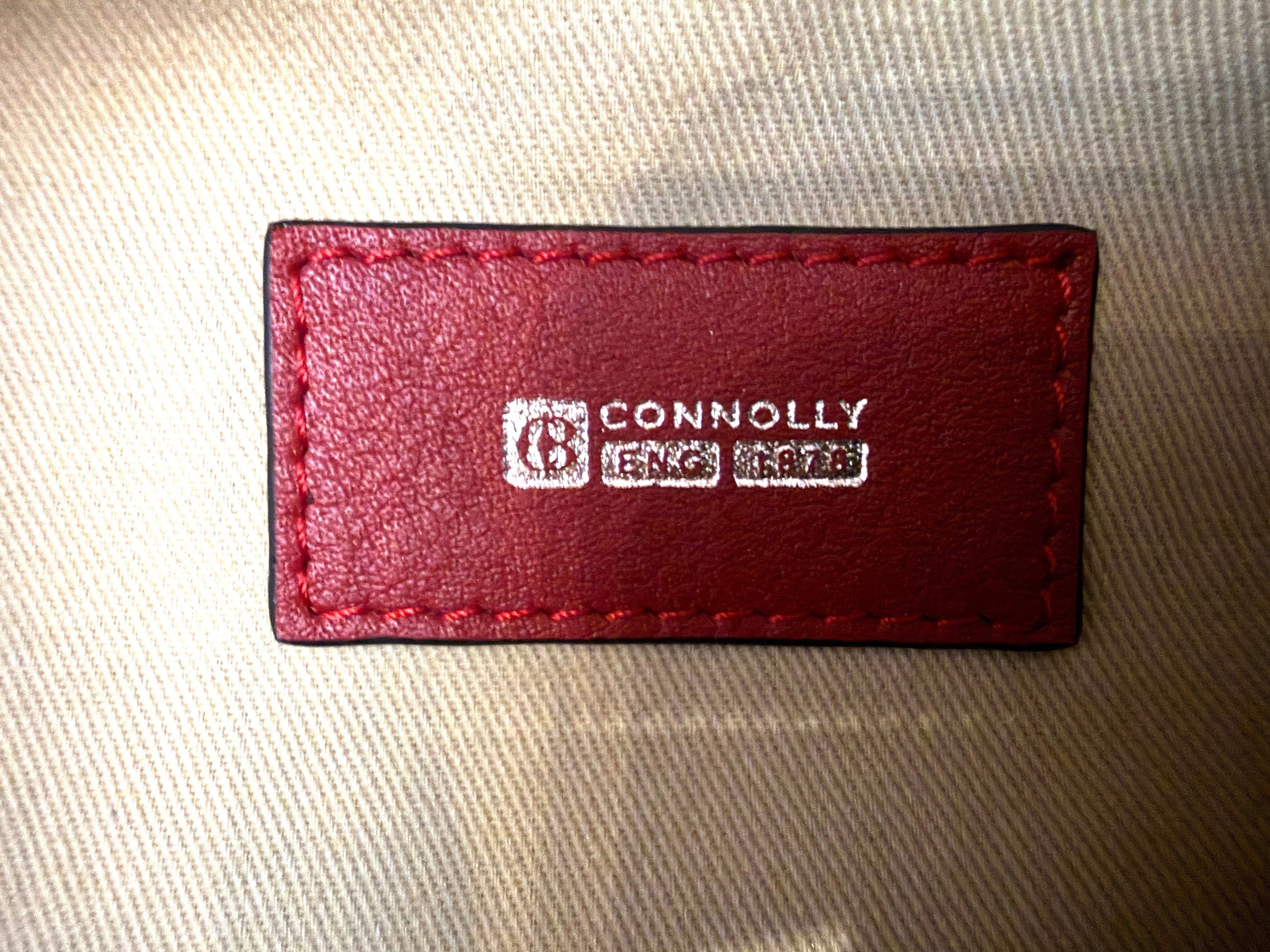 Connolly USED Red Sports Grip Bag with Badges TitchAuto