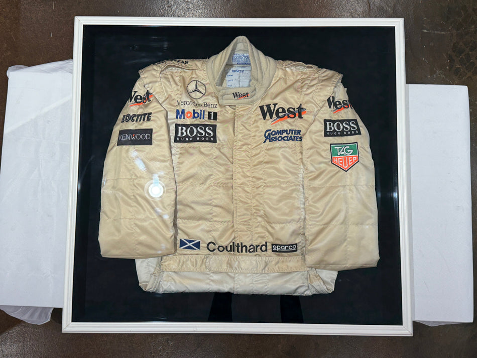 David Coulthard Mercedes Race Worn Suit TitchAuto