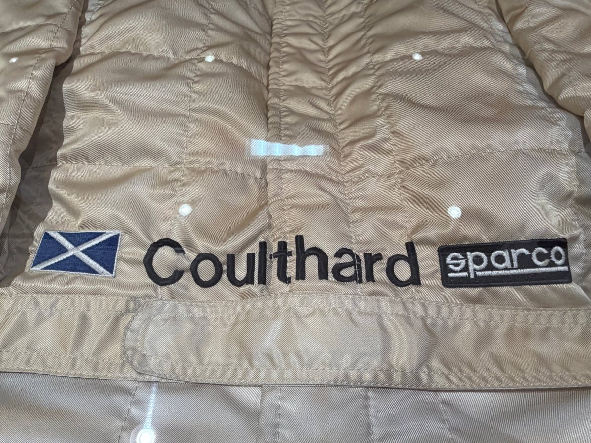 David Coulthard Mercedes Race Worn Suit TitchAuto