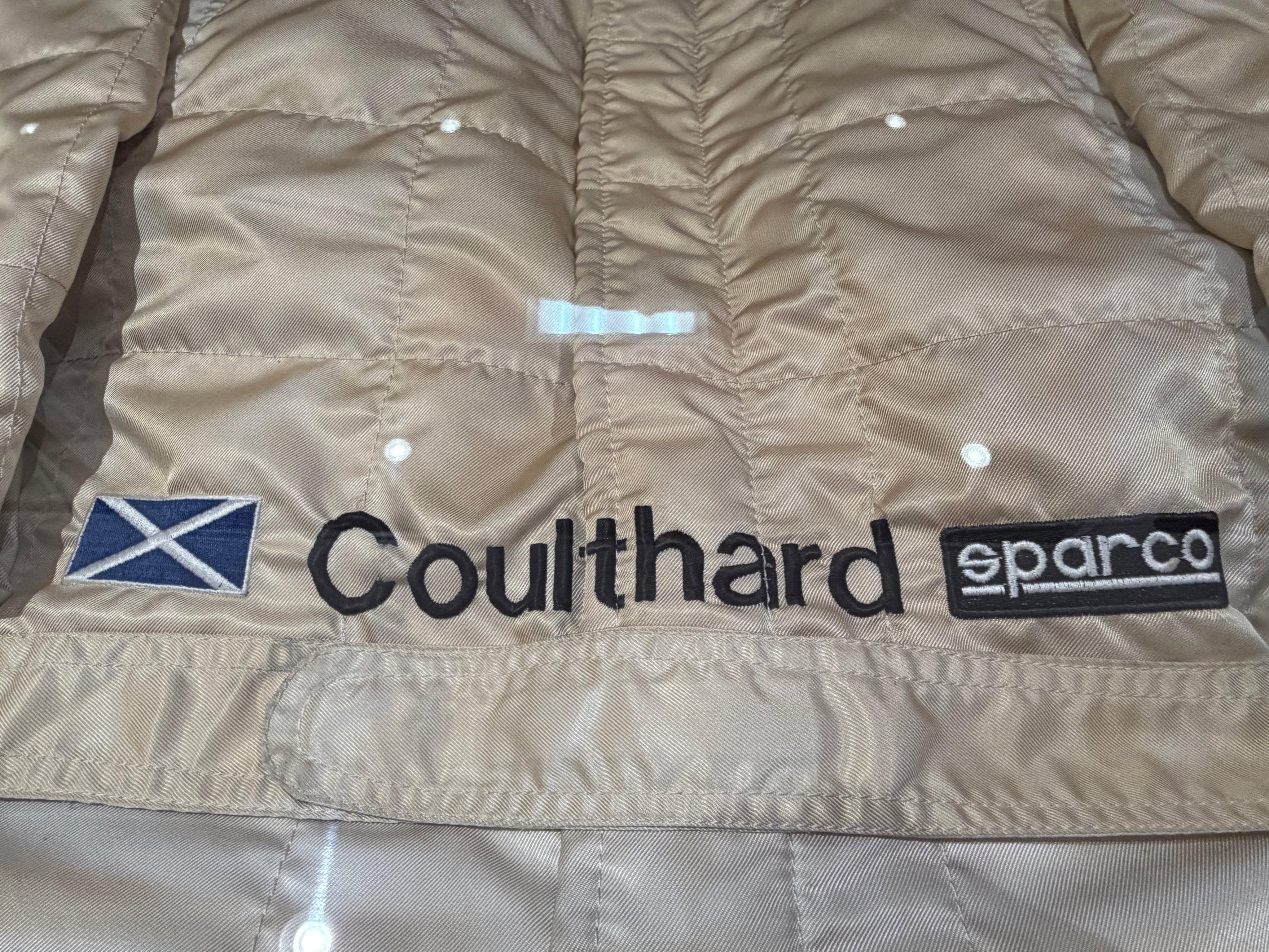 David Coulthard Mercedes Race Worn Suit TitchAuto