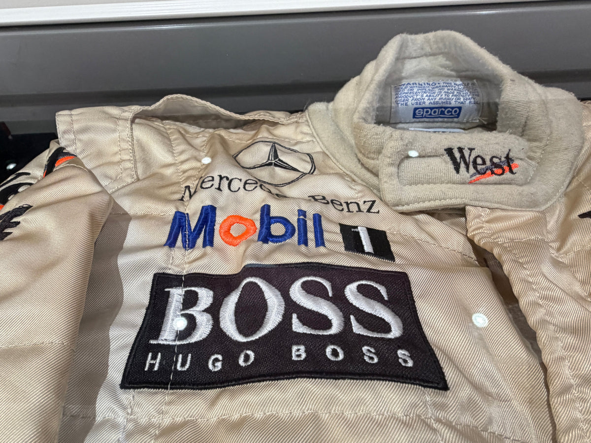 David Coulthard Mercedes Race Worn Suit TitchAuto