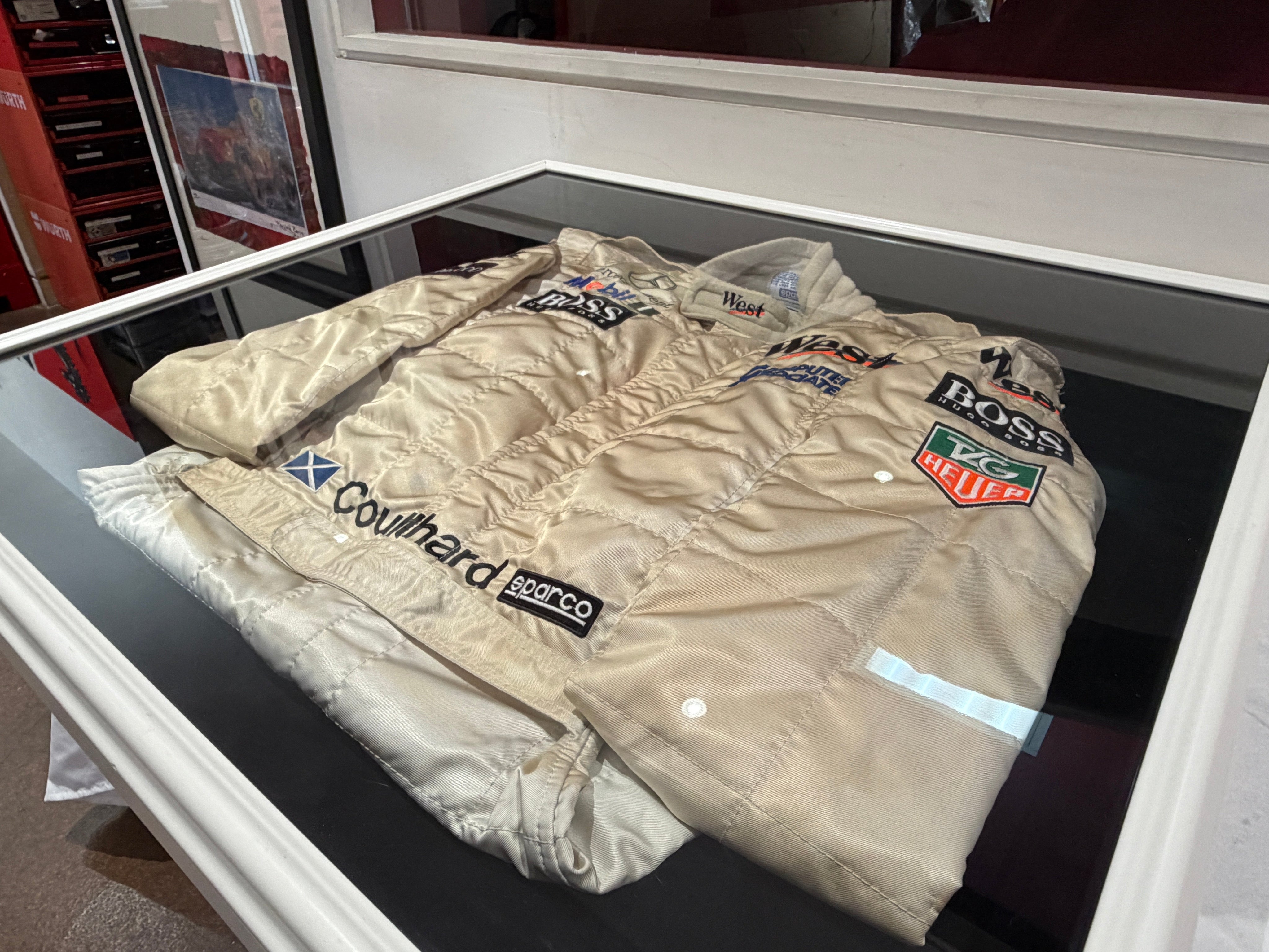 David Coulthard Mercedes Race Worn Suit TitchAuto