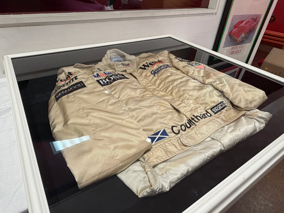 David Coulthard Mercedes Race Worn Suit TitchAuto