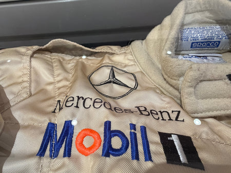 David Coulthard Mercedes Race Worn Suit TitchAuto