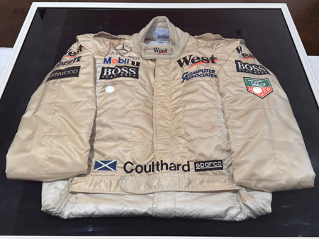 David Coulthard Mercedes Race Worn Suit TitchAuto