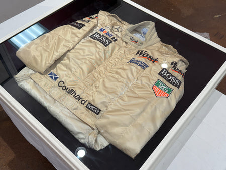 David Coulthard Mercedes Race Worn Suit TitchAuto