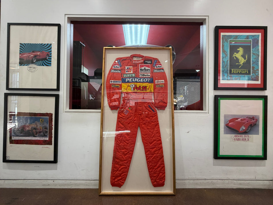 Eddie Irvine Jordan-Peugeot Race Worn Suit TitchAuto