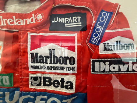 Eddie Irvine Jordan-Peugeot Race Worn Suit TitchAuto