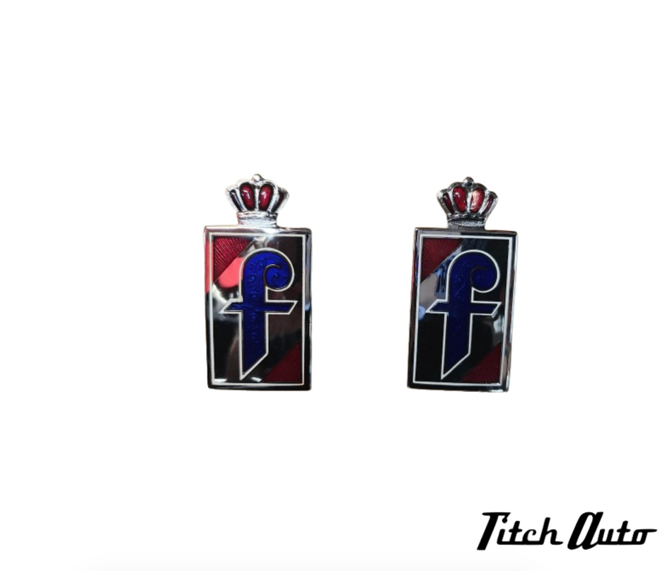 Ferrari 250 - 275 - 330 Pininfarina Badges set TitchAuto