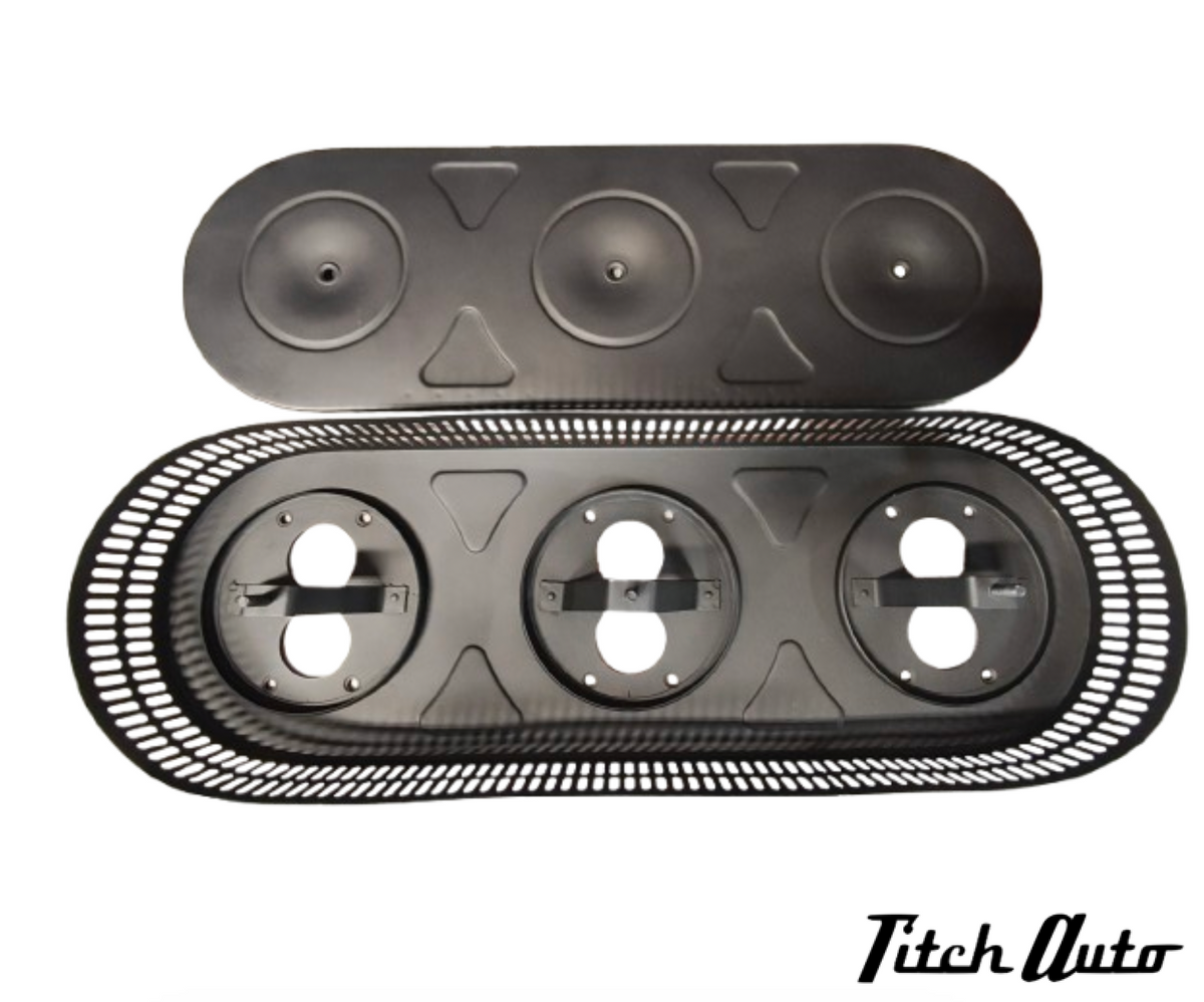 Ferrari 250 USED Air Filter Box Cover + Wing Nuts TitchAuto