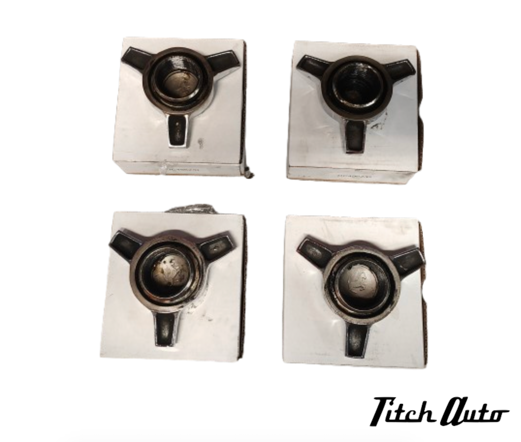 Ferrari 275 USED set of Straight 3 Ears Wheel Spinners TitchAuto