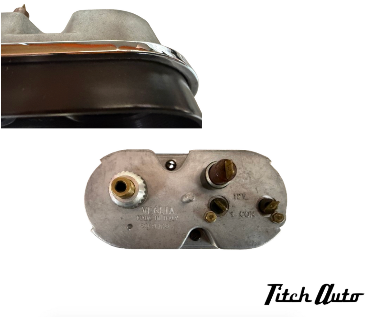 Ferrari 275 / 330 / Daytona USED Oil Temperature and Oil Pressure Cluster and Gauges TitchAuto