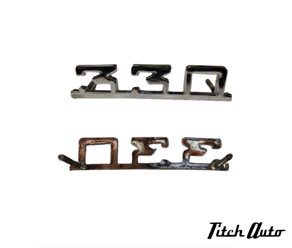 Ferrari 330 USED Trunk Emblem TitchAuto
