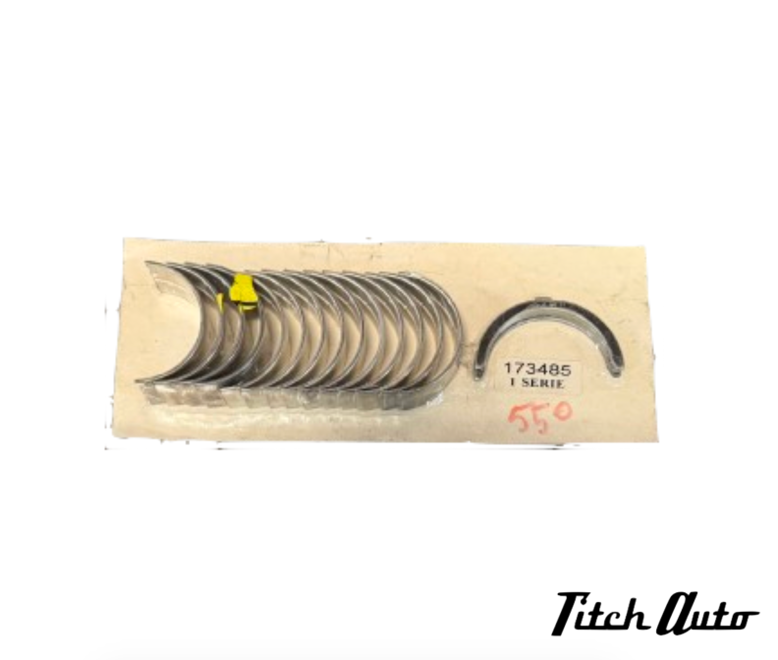 Ferrari 456 / 550 / 575 / 612 NEW Main Bearing Set TitchAuto