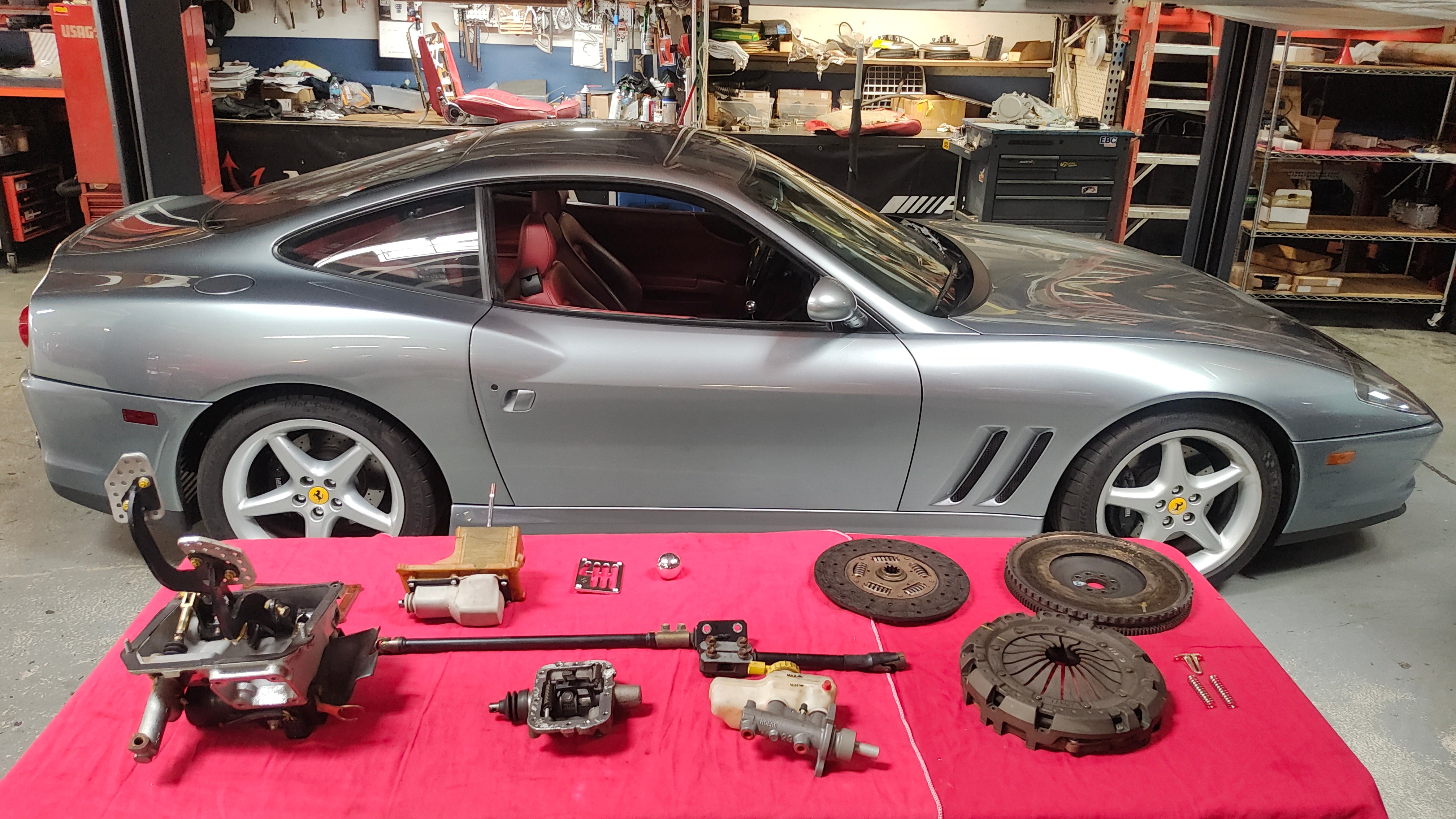 Ferrari 550 / 575 USED Manual Conversion kit TitchAuto
