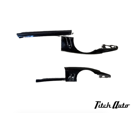 Ferrari 550 / 575 USED RH and LH Front Fenders & Rocker Covers TitchAuto