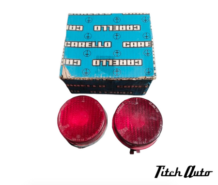 Ferrari Dino 246 - 365 - 308 USED Set of Carello Tail Lights TitchAuto