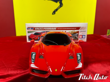 Ferrari Enzo USED 1/10TH R/C TT-01 Tamiya 4WD TitchAuto